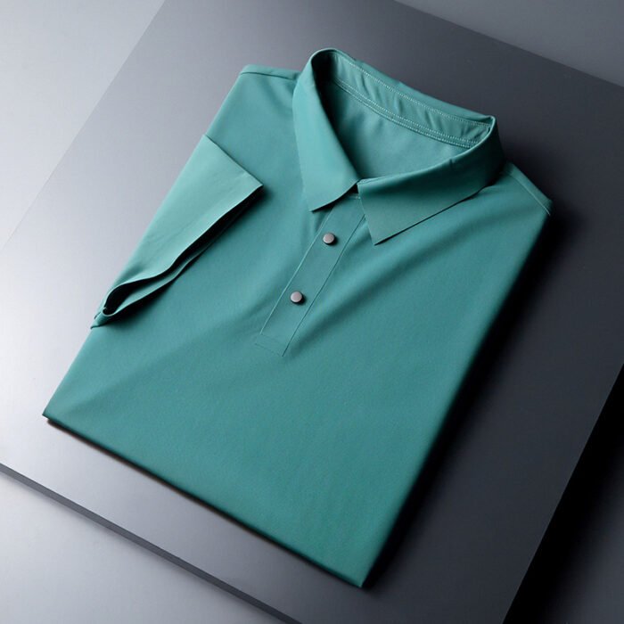 Ice fabric No Trace Polo Shirt Y008 - Image 6