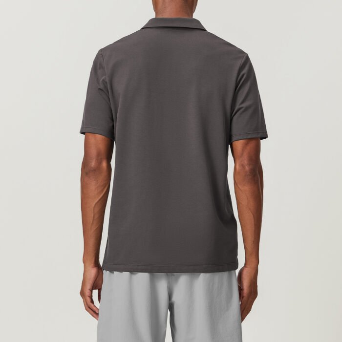 Men's Cotton Polo Shirt Y003 - Image 4