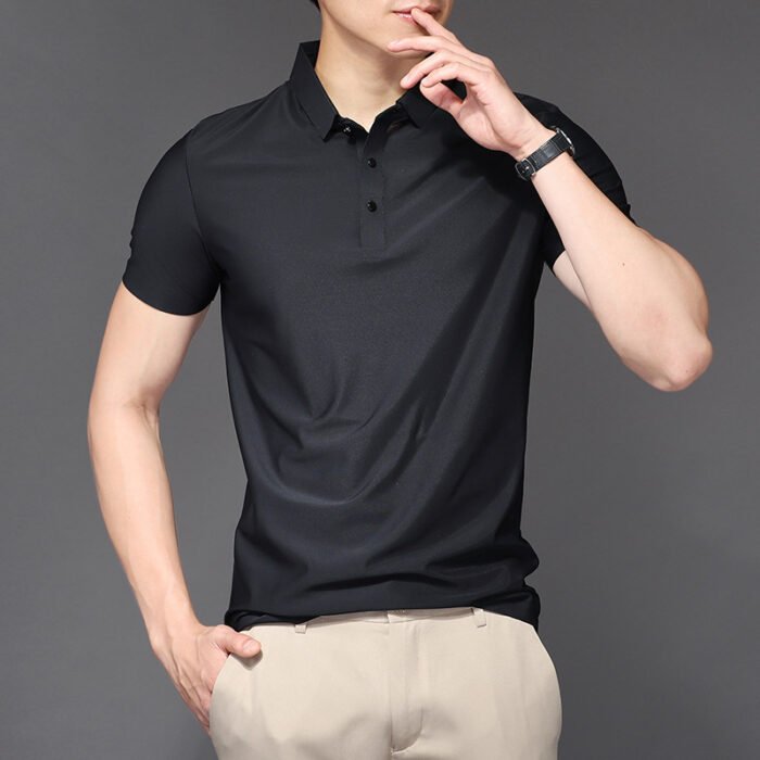 Ice fabric No Trace Polo Shirt Y008