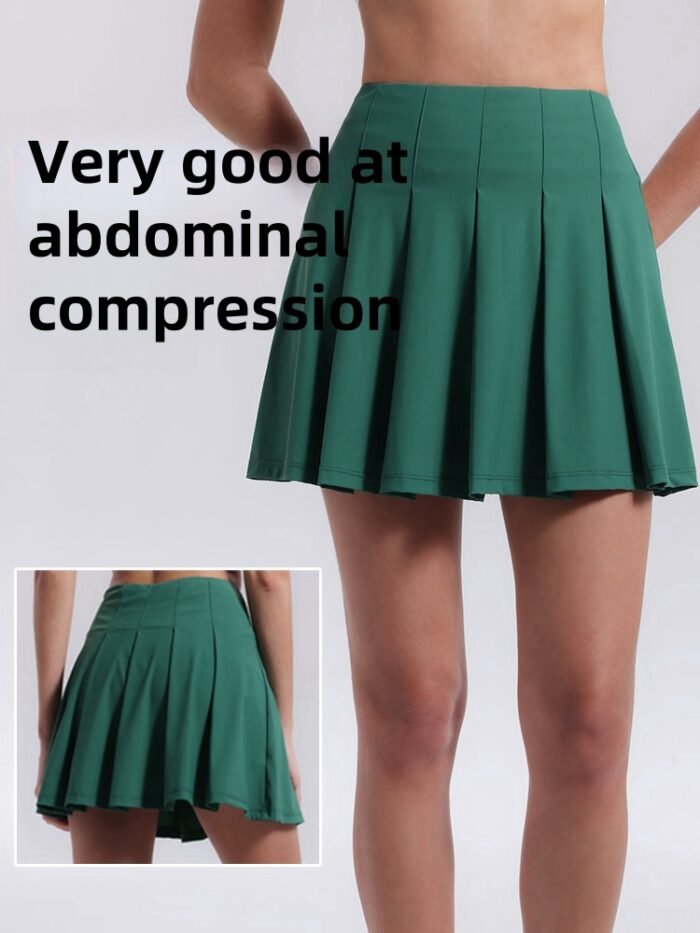 Double Layers Pleated Tennis Skirts H014 - Image 2