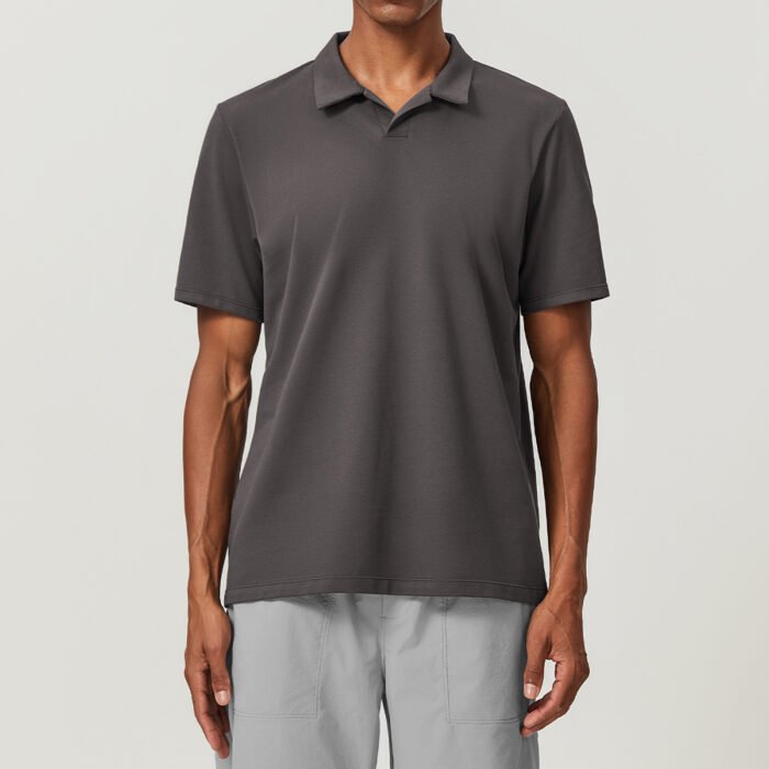 Men's Cotton Polo Shirt Y003 - Image 3