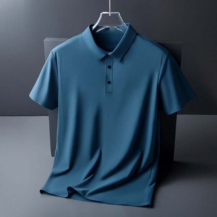 Ice fabric No Trace Polo Shirt Y008 - Image 9