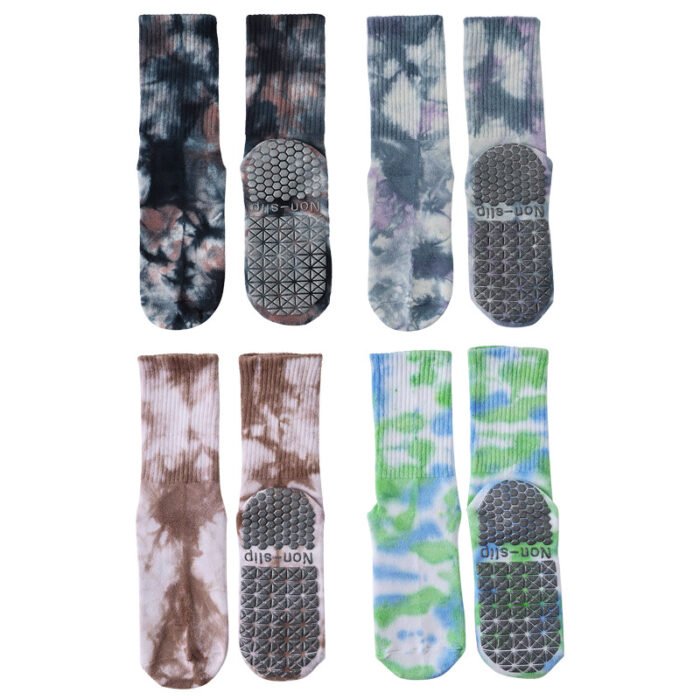 Gradient non slip gym socks T008 - Image 4