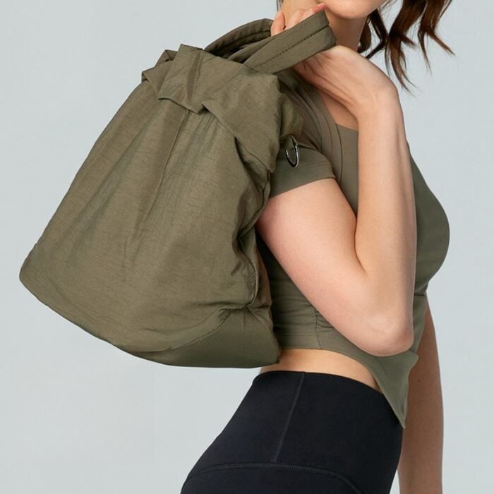 Gym Nylon Shoulder Bag T006 - Image 5