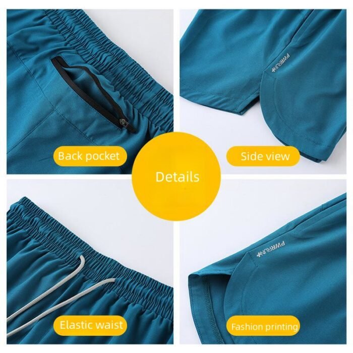 Pockets Running Shorts Y016 - Image 3